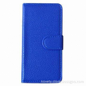 PU Leather Case for iPhone 5, Six Different Colors are Available